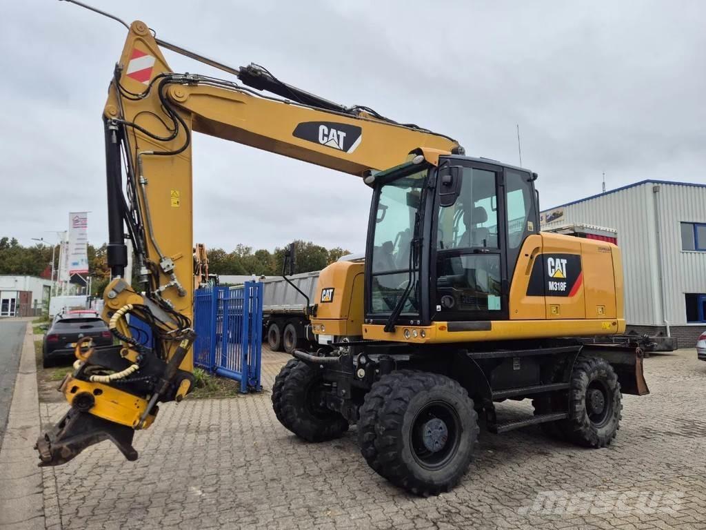CAT M 318 F Escavadoras de rodas
