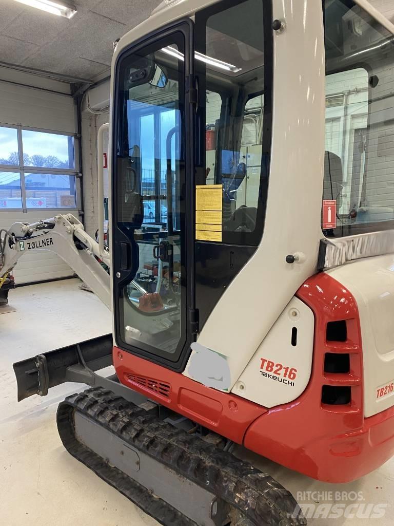 Takeuchi TB 216 Mini Escavadoras <7t