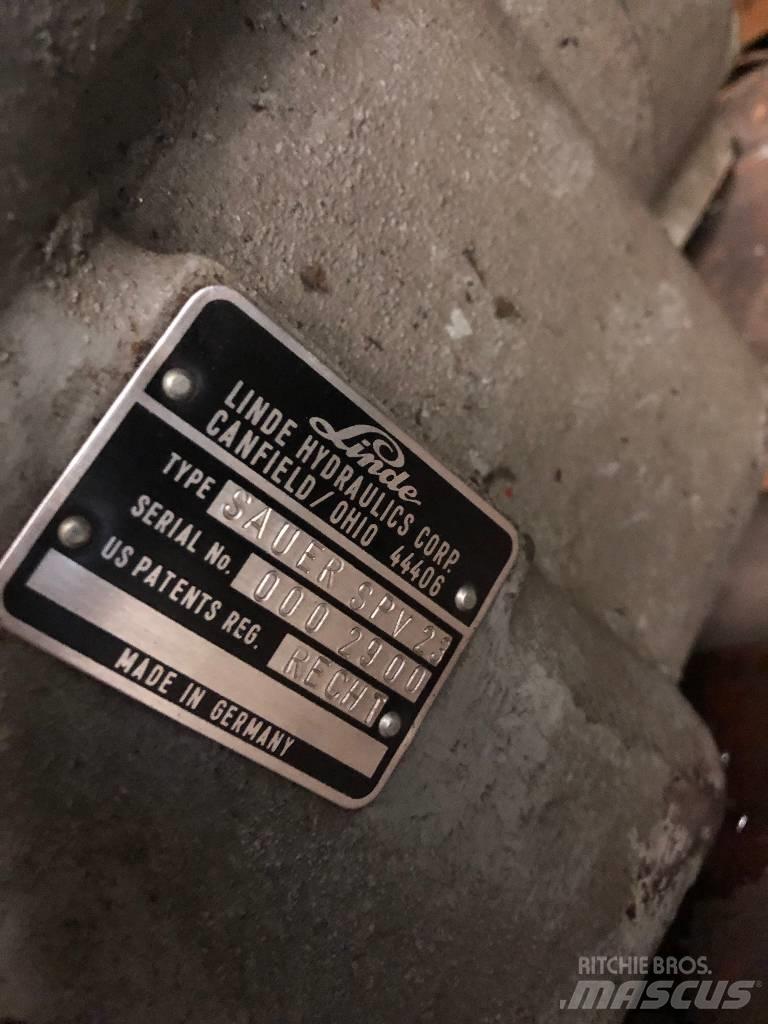 Sauer Danfoss SPV 23 Outros componentes