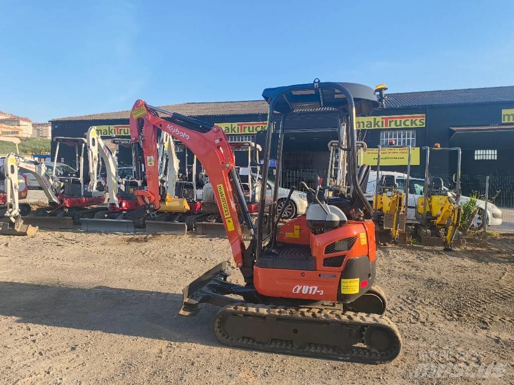 Kubota U 17-3 Mini Escavadoras <7t