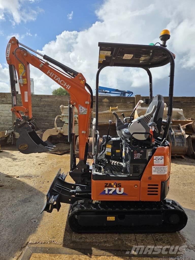 Hitachi ZX 17 U-6 Mini Escavadoras <7t