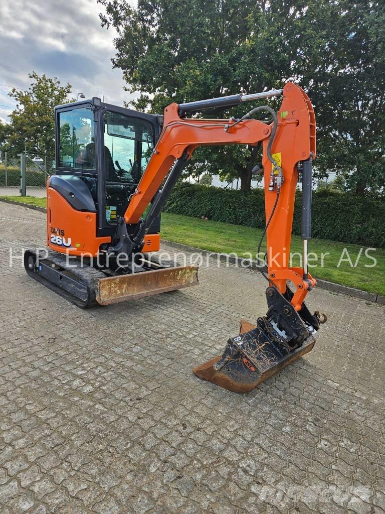 Hitachi ZX 26 U-6 CR Mini Escavadoras <7t