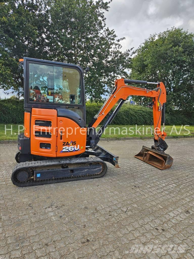 Hitachi ZX 26 U-6 CR Mini Escavadoras <7t