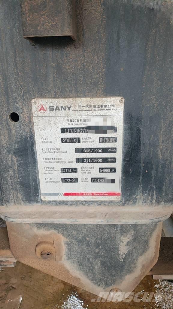 Sany STC1300C8 Gruas Todo terreno