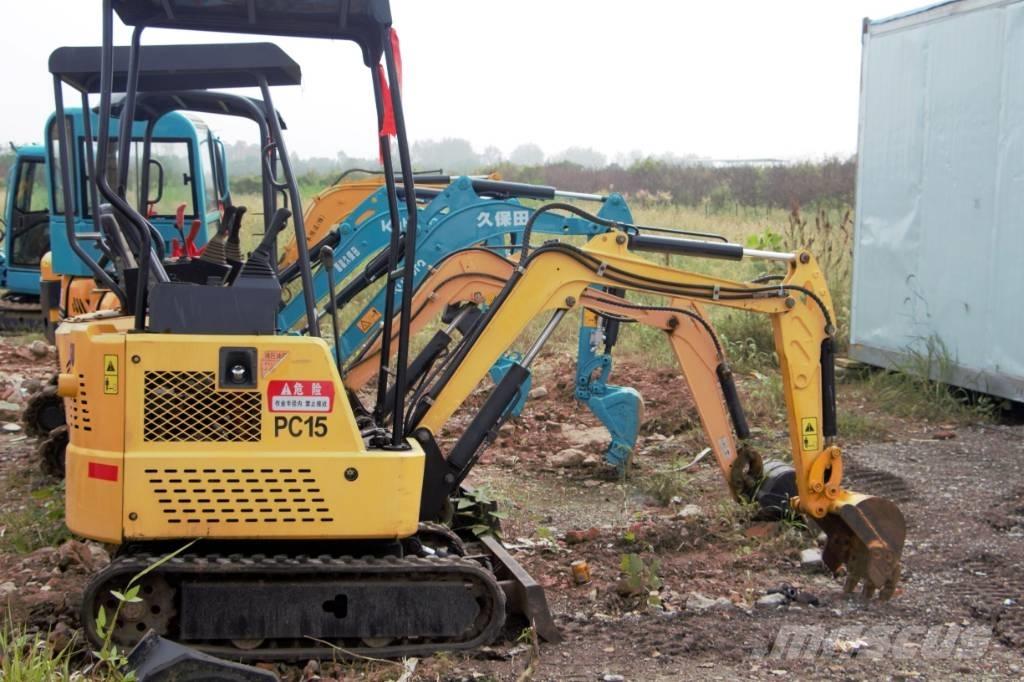 Komatsu pc 15 Mini Escavadoras <7t