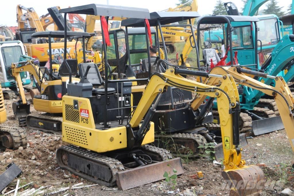 Komatsu pc 15 Mini Escavadoras <7t