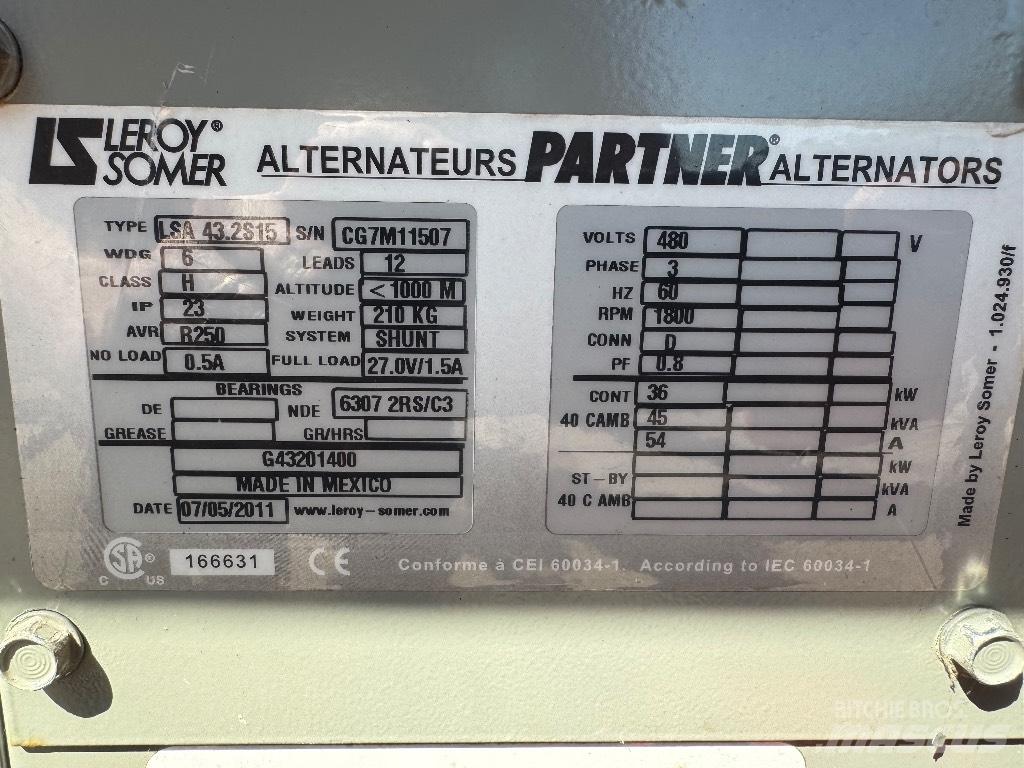 Atlas Copco QAS 45 Geradores Diesel