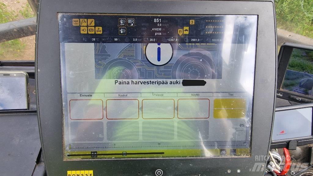 Ponsse SCORPION 8W Processadores florestais