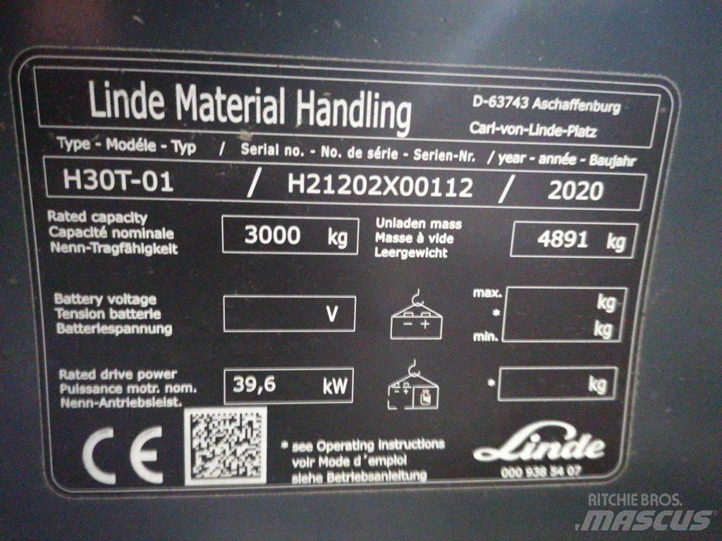 Linde H30T-01 Empilhadores a gás