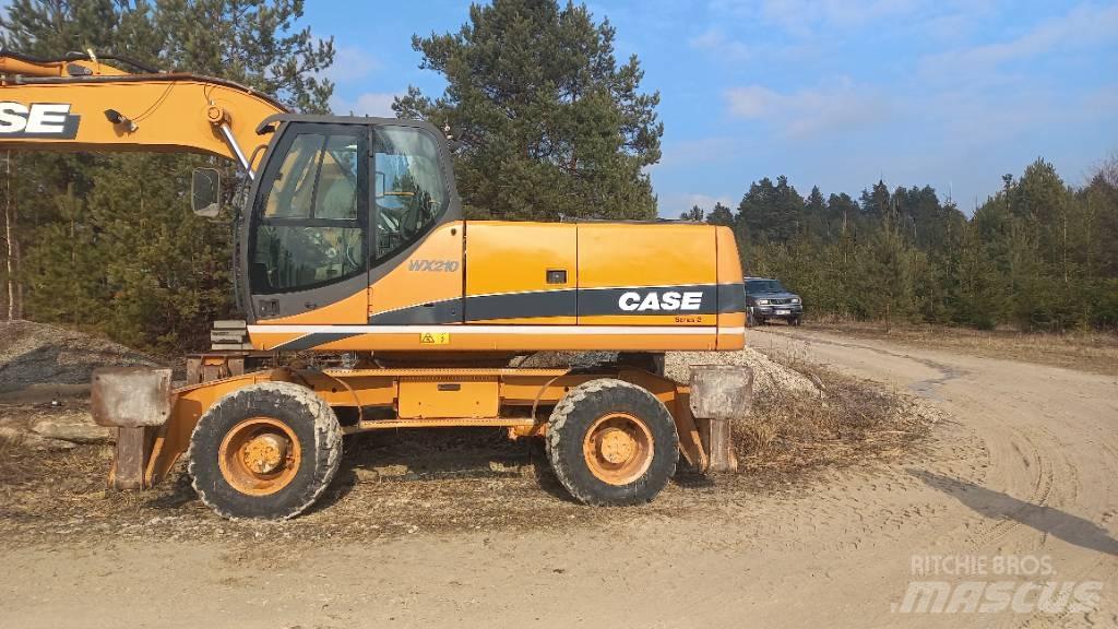 CASE WX 210 Escavadoras de rodas