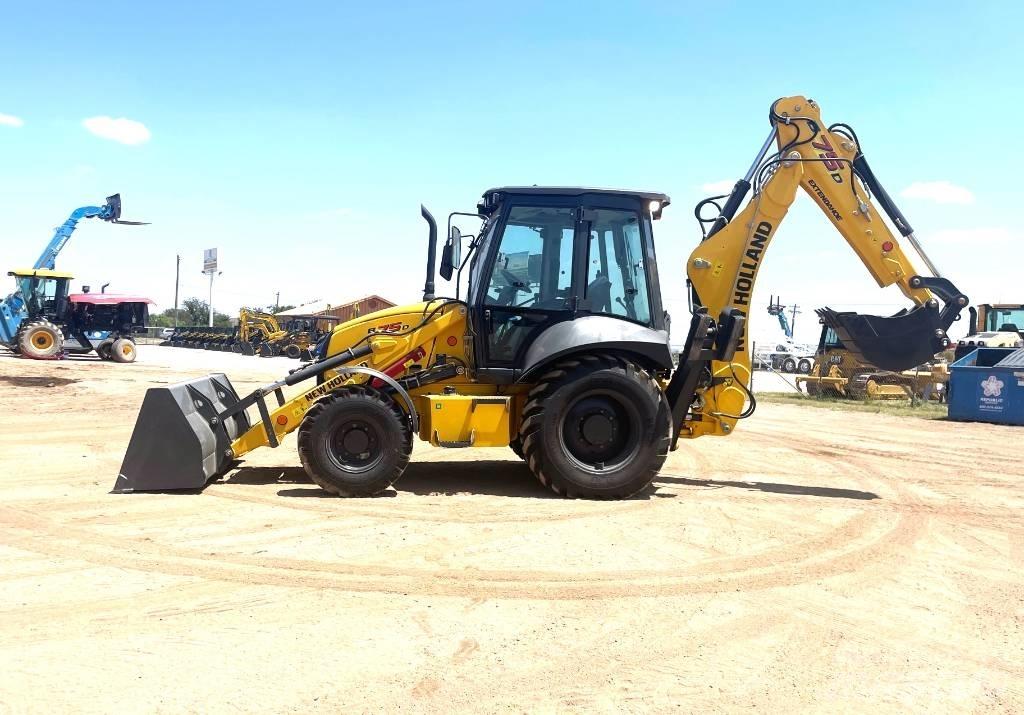 New Holland B75D Retroescavadoras