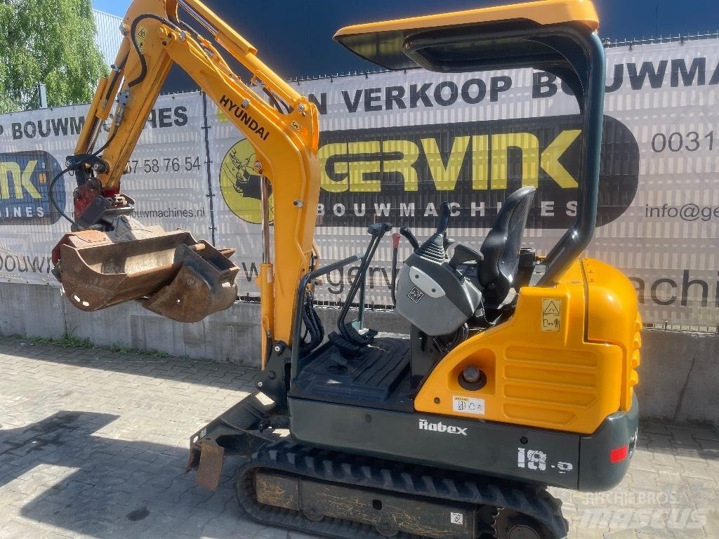 Hyundai 18-9 Mini Escavadoras <7t