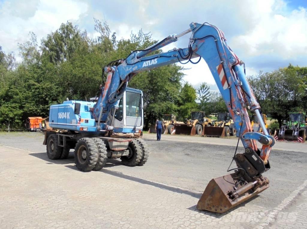 Atlas 1604 K Escavadoras de rodas