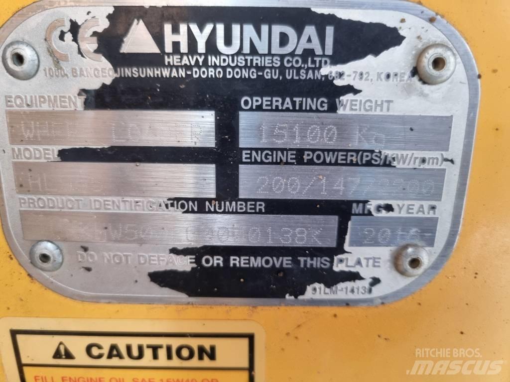 Hyundai HL 955 A Pás carregadoras de rodas