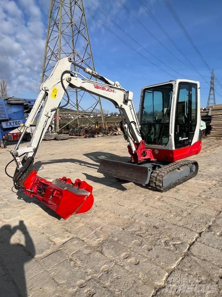 Takeuchi TB228 Mini Escavadoras <7t