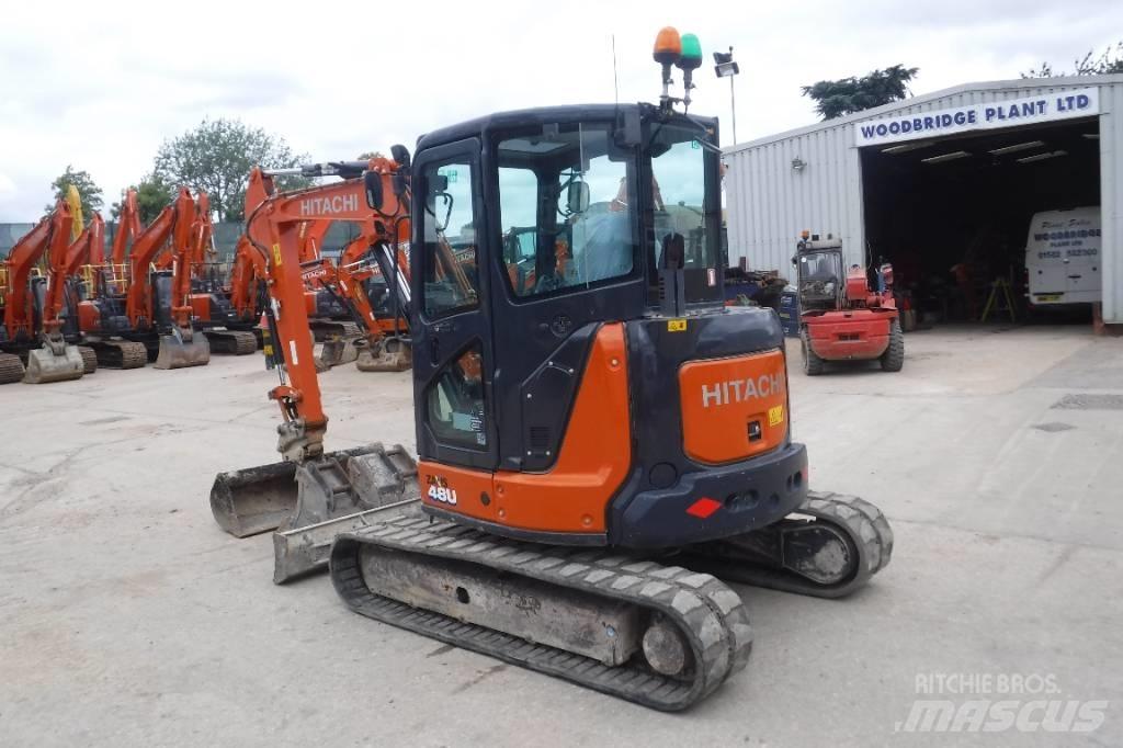 Hitachi ZX 48 U-6 Mini Escavadoras <7t