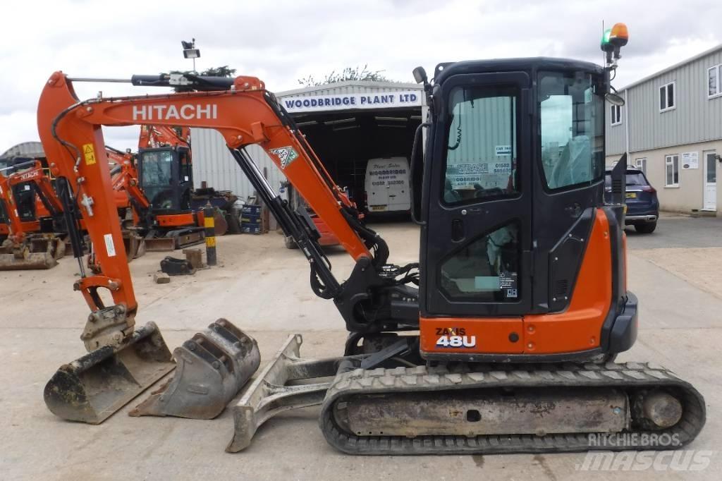 Hitachi ZX 48 U-6 Mini Escavadoras <7t
