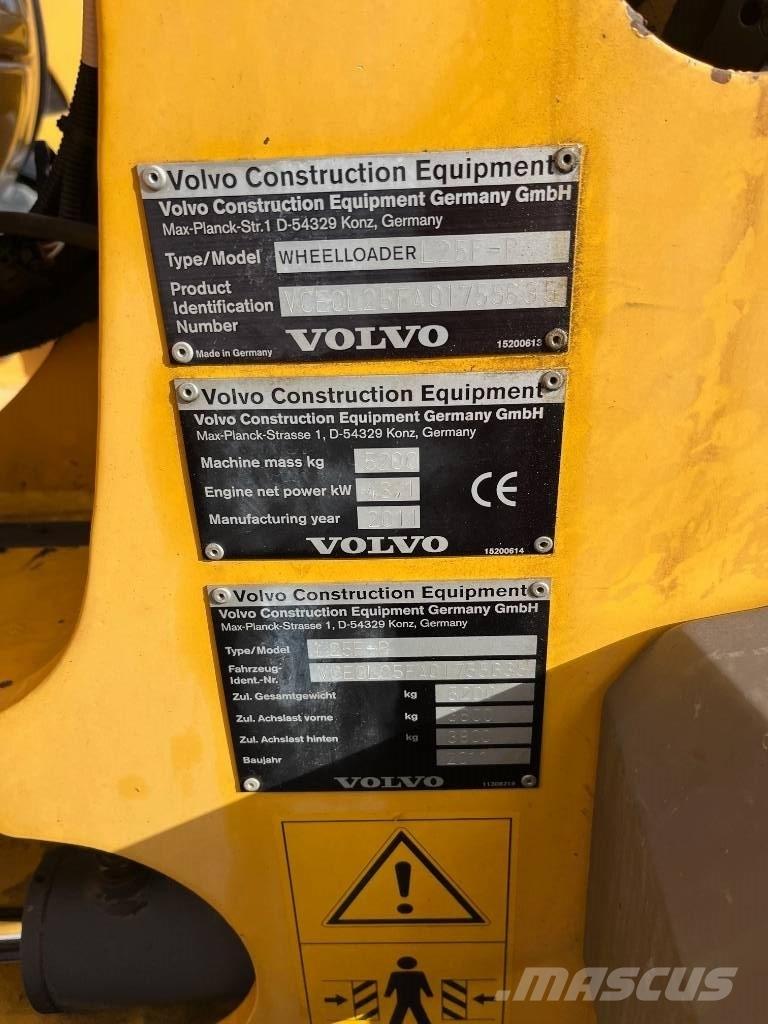 Volvo L 25 F Pás carregadoras de rodas