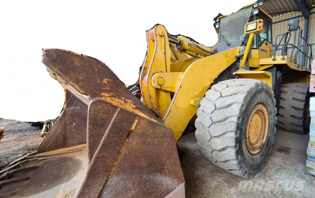 Komatsu WA 600-6 Pás carregadoras de rodas