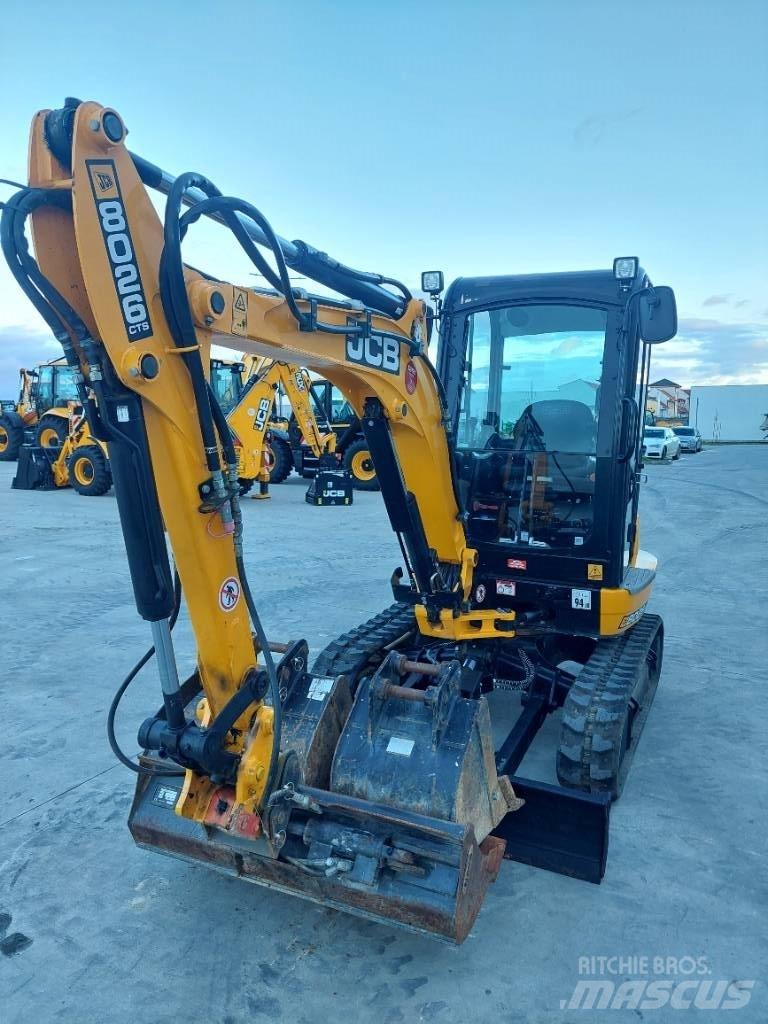 JCB 8026 CTS Mini Escavadoras <7t