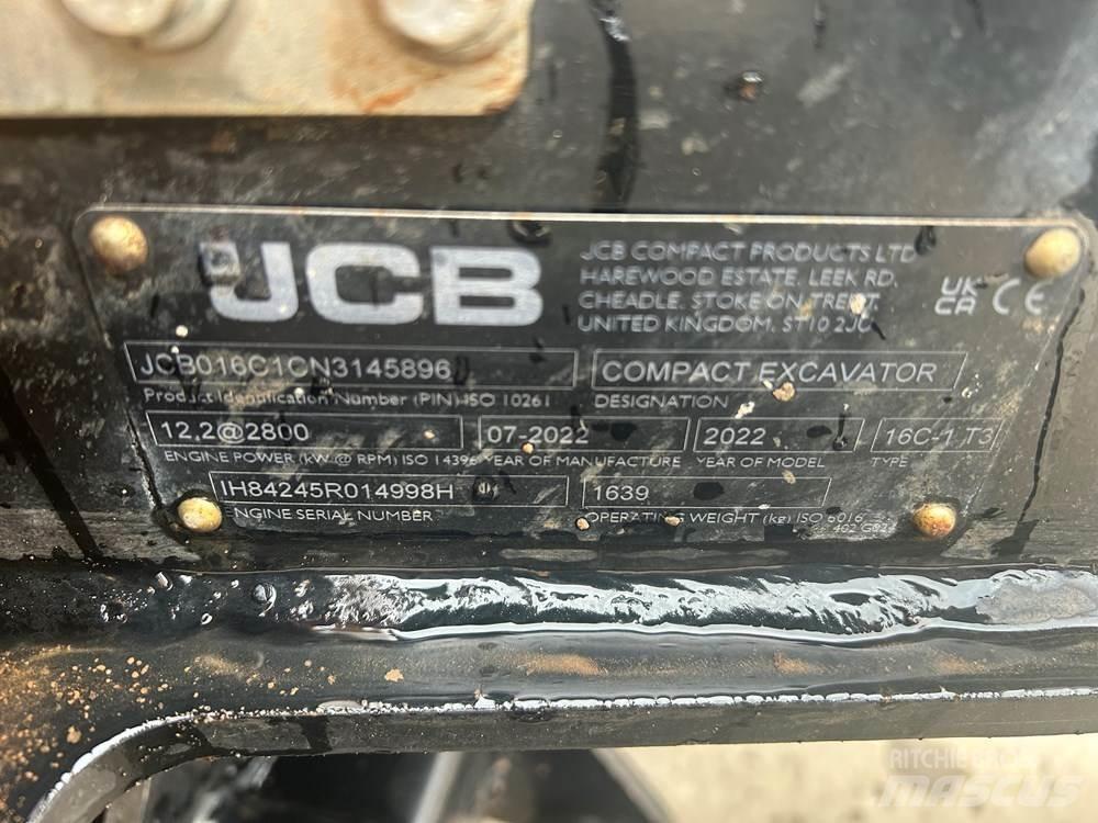 JCB 16C-1 Mini Escavadoras <7t