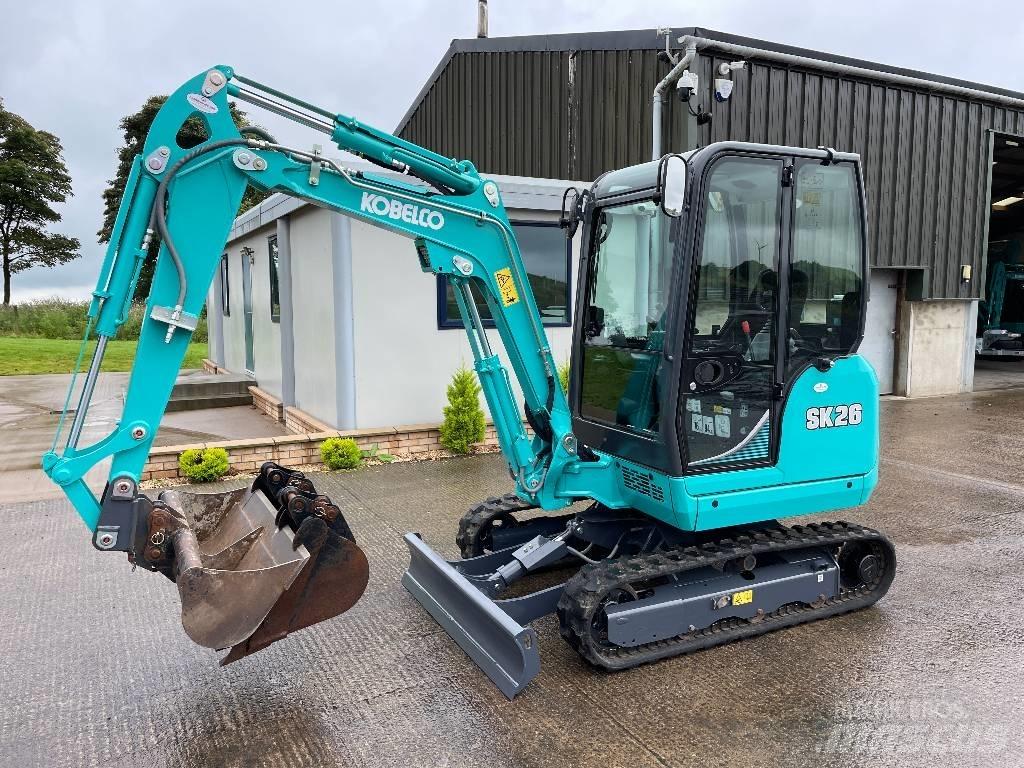 Kobelco SK26-1E Mini Escavadoras <7t