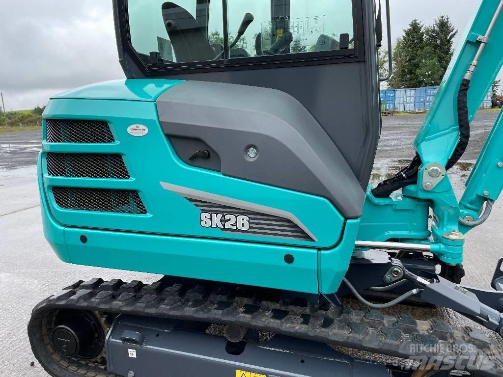 Kobelco SK26-1E Mini Escavadoras <7t
