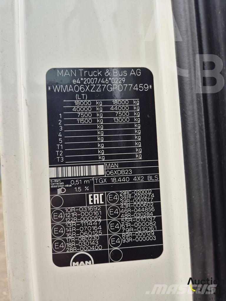 MAN TGX18.440 Tractores (camiões)
