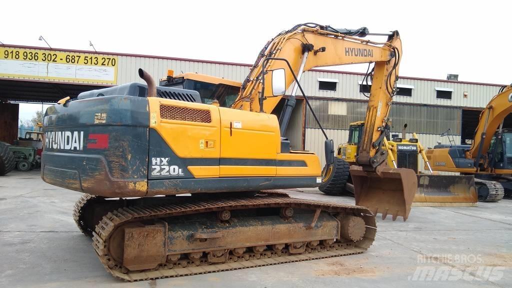 Hyundai HX 220 L Escavadoras de rastos
