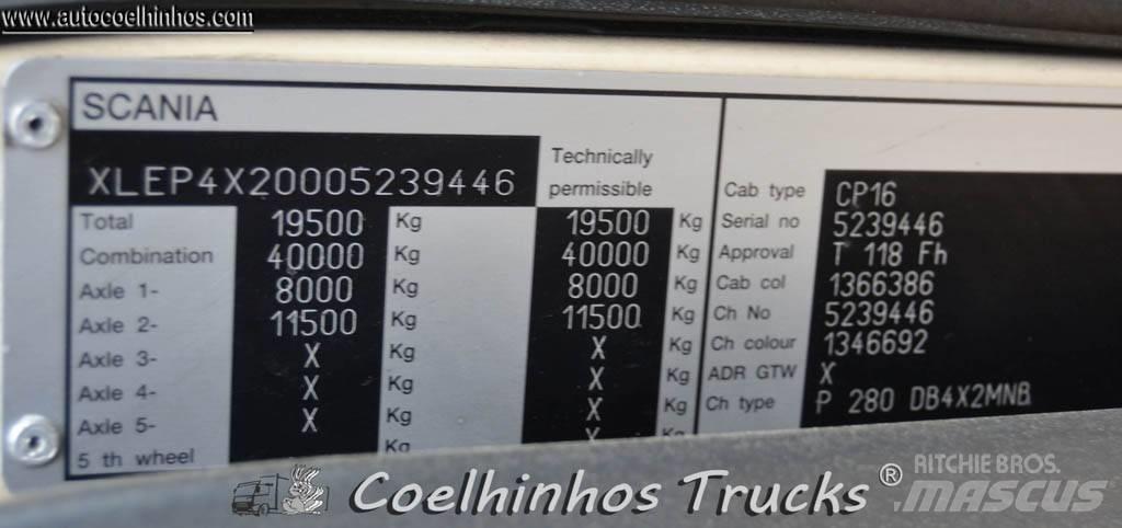 Scania P 280 Camiões de chassis e cabine