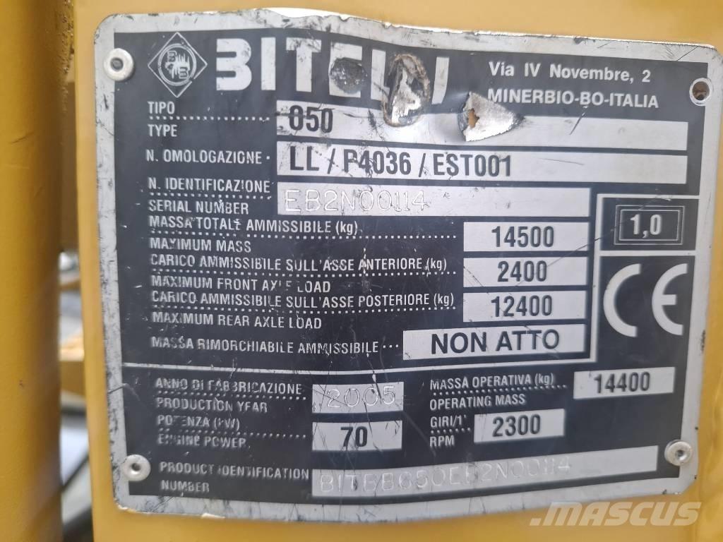 Bitelli BB 650 Pavimentadoras de asfalto