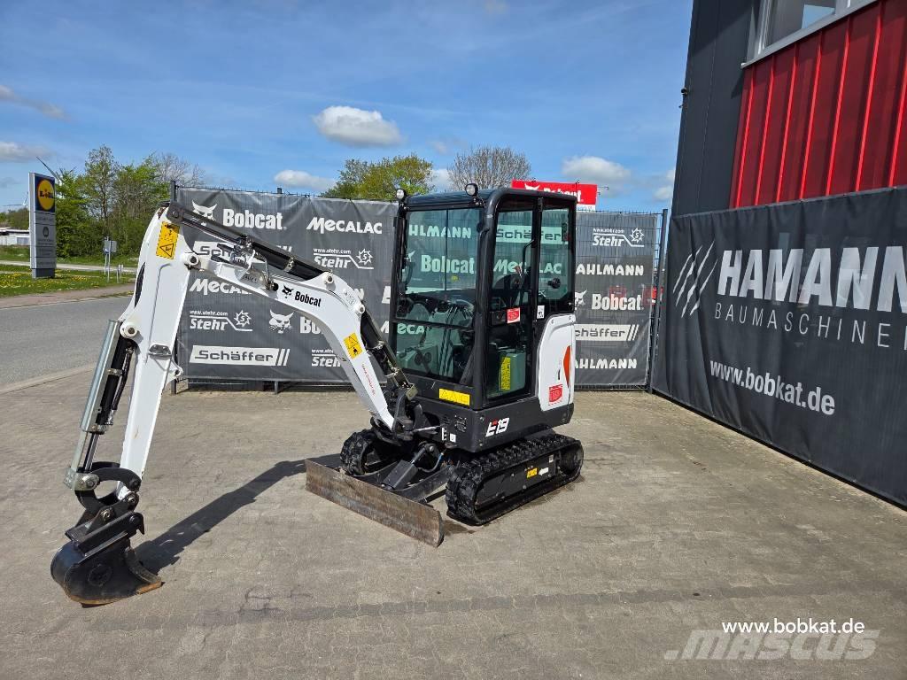 Bobcat E 19 Mini Escavadoras <7t