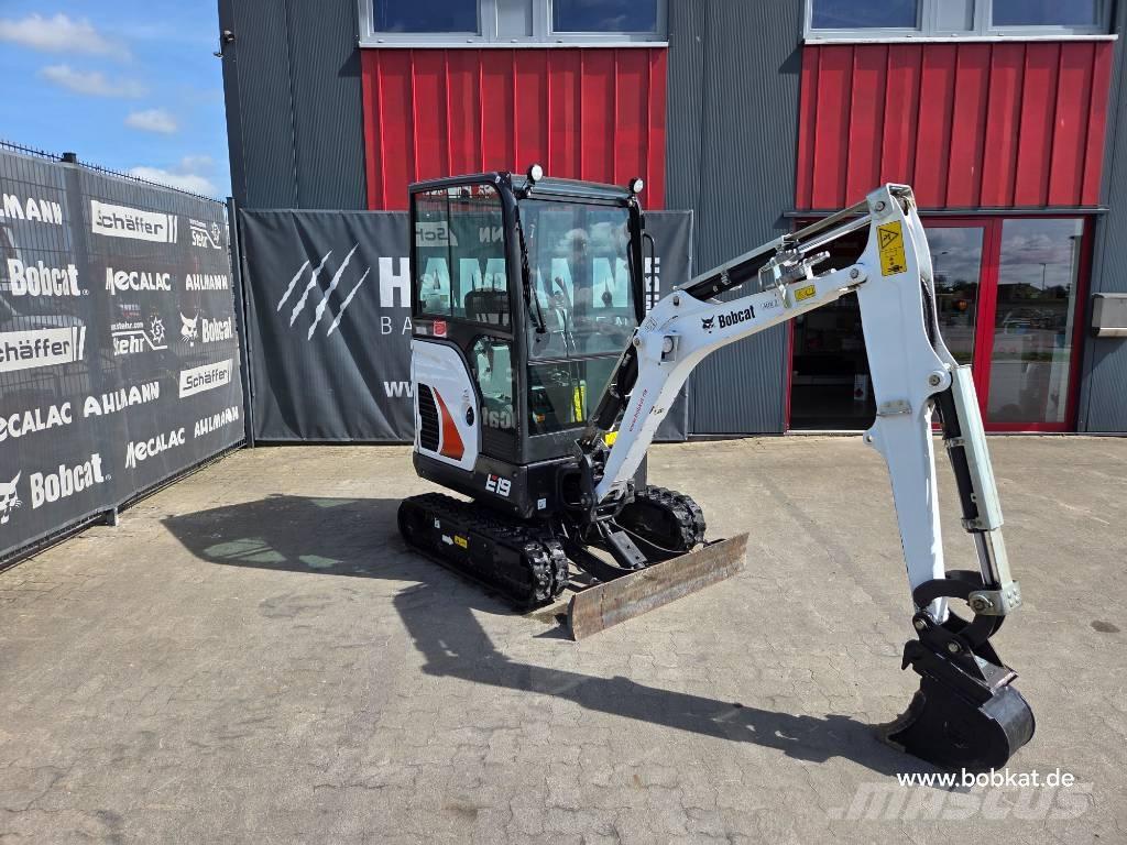 Bobcat E 19 Mini Escavadoras <7t