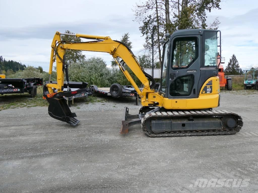Komatsu PC 40 MR-3 Mini Escavadoras <7t