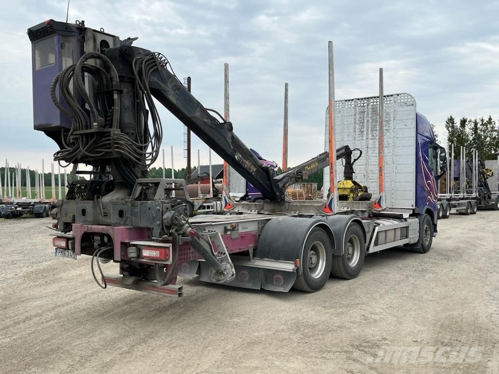 Volvo Fh 550 6x4 Camiões de transporte de troncos