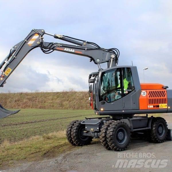 Atlas 150W Escavadoras de rodas
