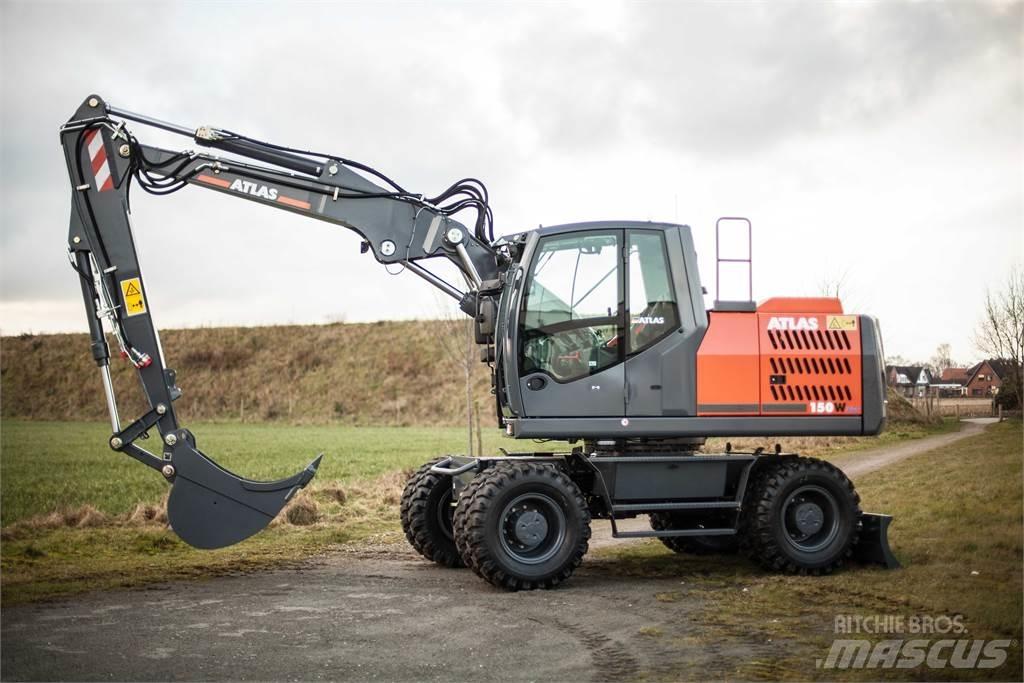 Atlas 150W Escavadoras de rodas