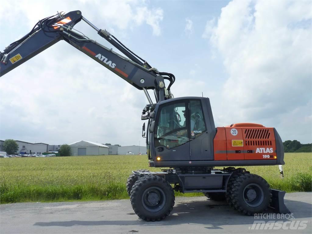 Atlas 190W Stage V Escavadoras de rodas