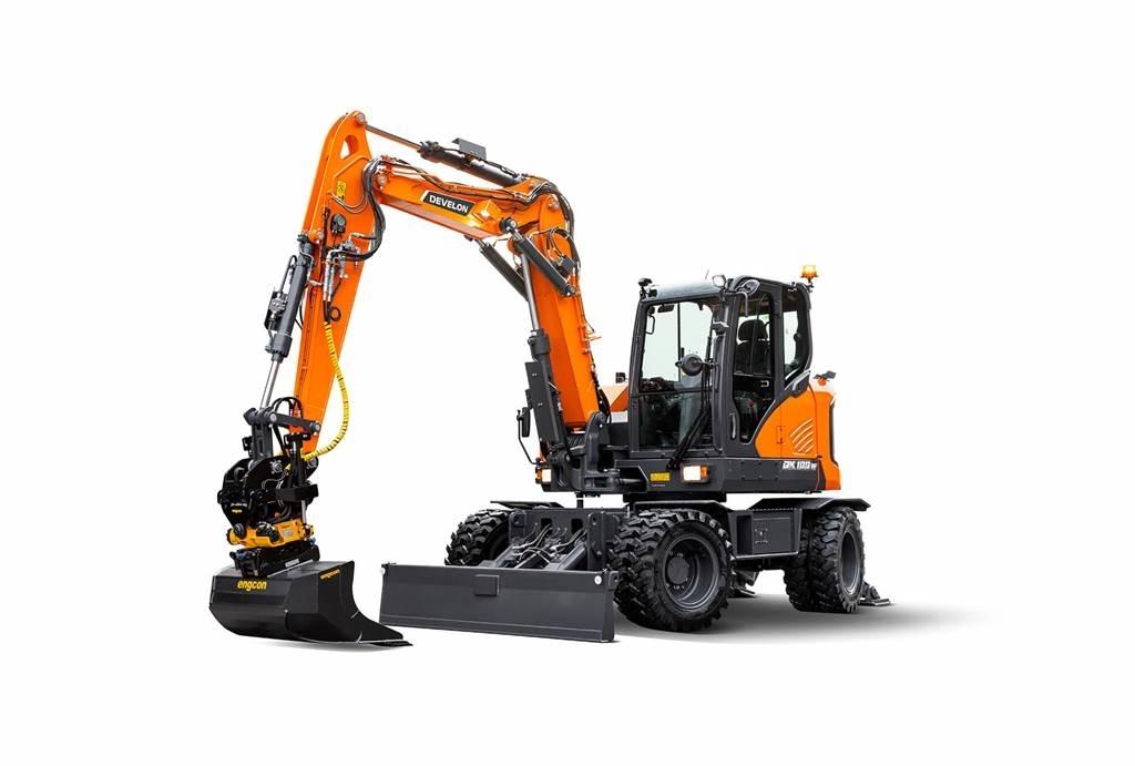 Develon DX100W-7 Escavadoras de rodas