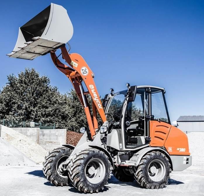Weycor AR 380 Pás carregadoras de rodas