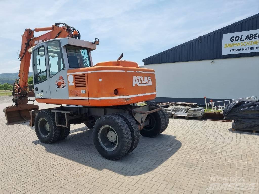 Atlas 1204 Escavadoras de rodas