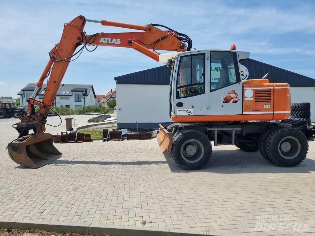 Atlas 1204 Escavadoras de rodas