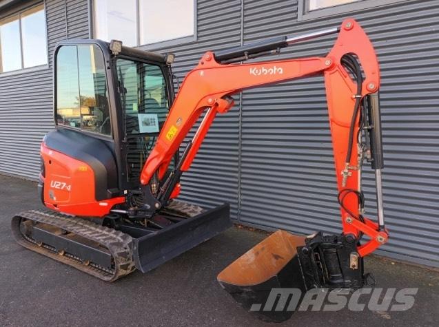 Kubota u27-4 Mini Escavadoras <7t