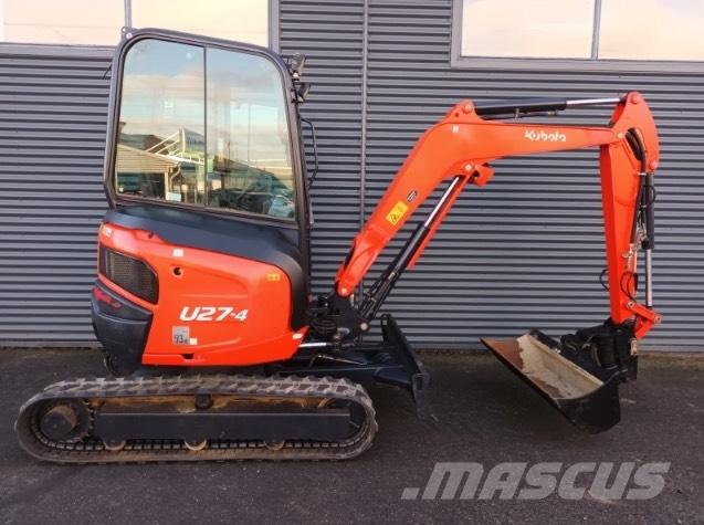 Kubota u27-4 Mini Escavadoras <7t
