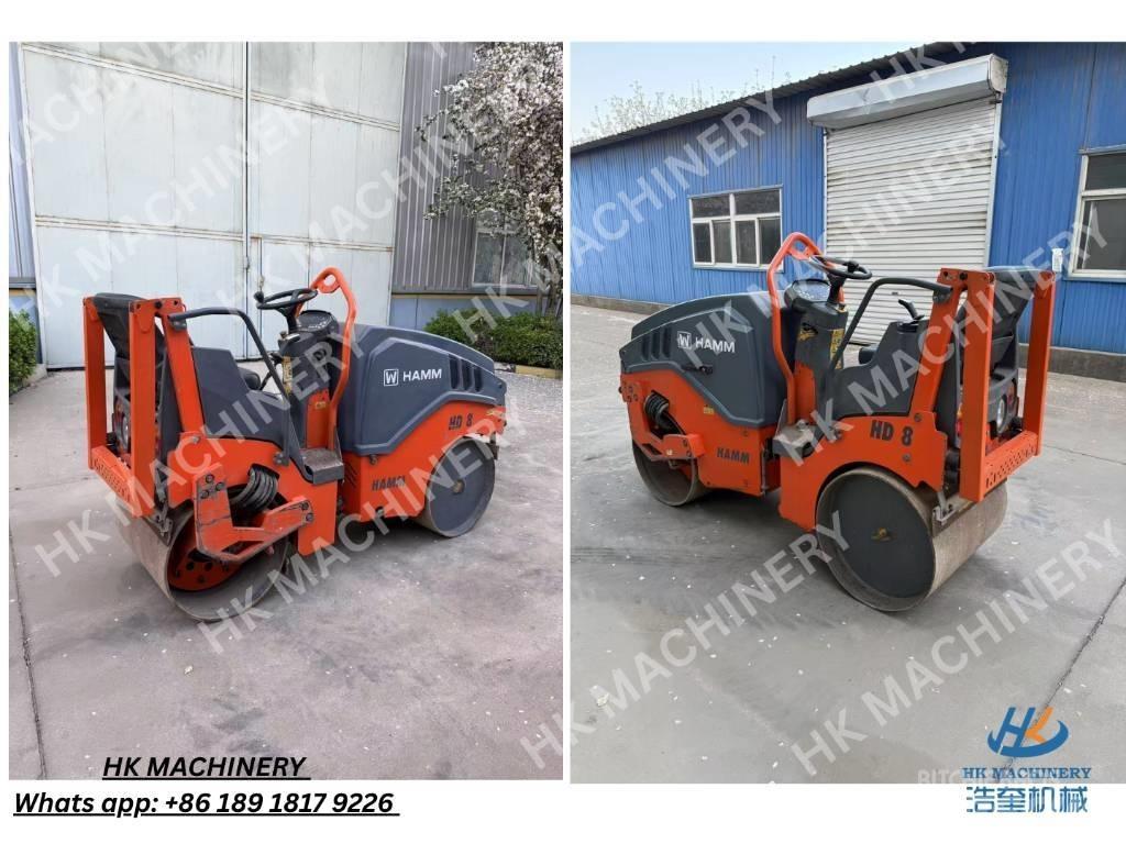 Hamm HD8VV Cilindros Compactadores tandem