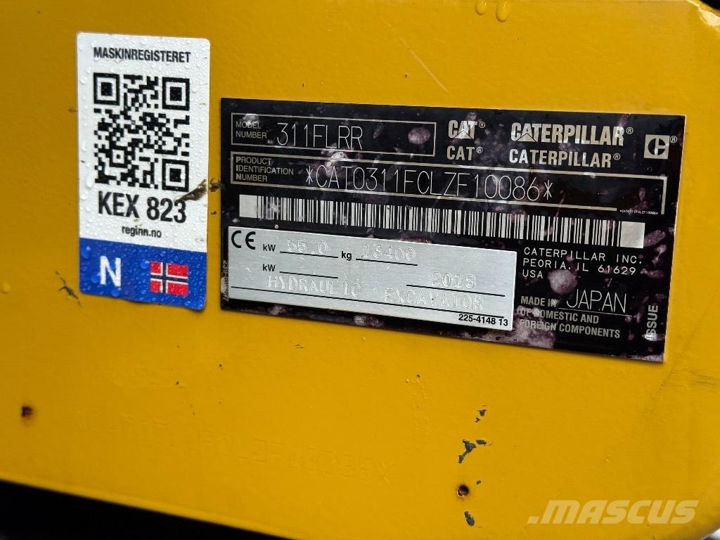 CAT 311 FL RR Escavadoras de rastos