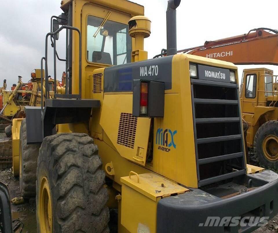 Komatsu WA 470-3 Pás carregadoras de rodas