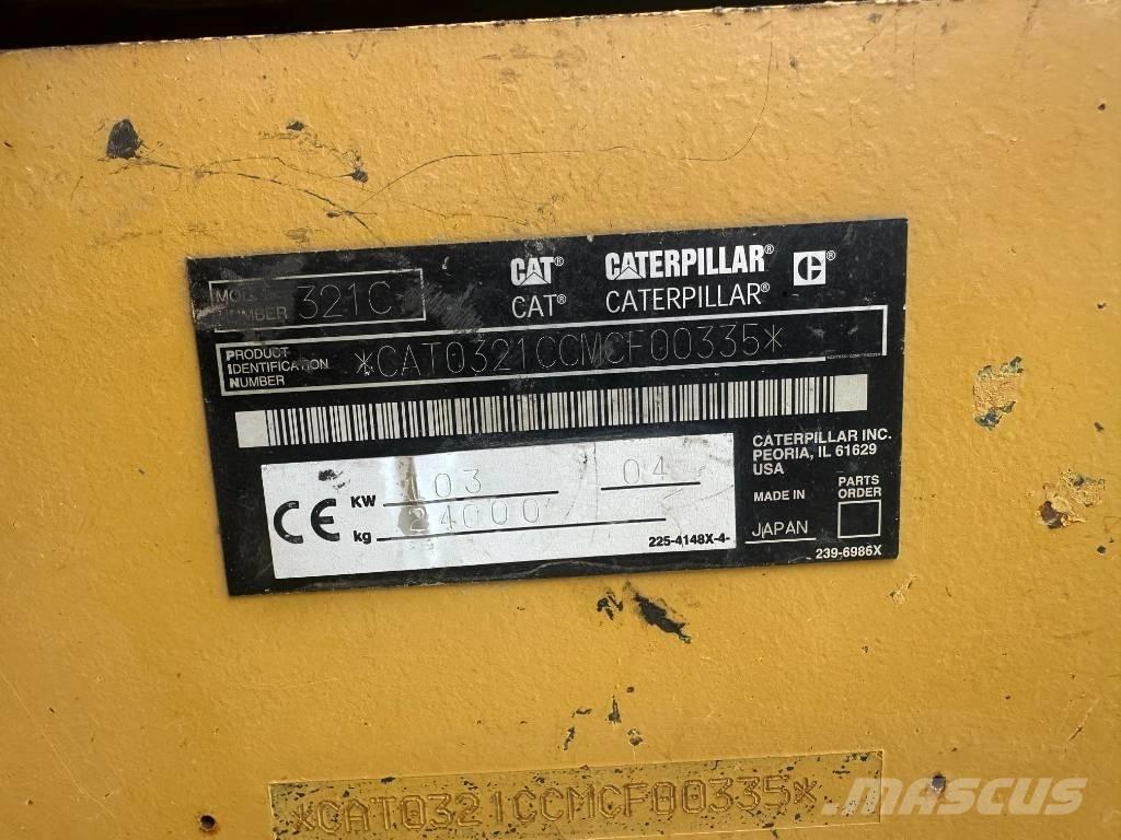 CAT 321 C Escavadoras de rastos