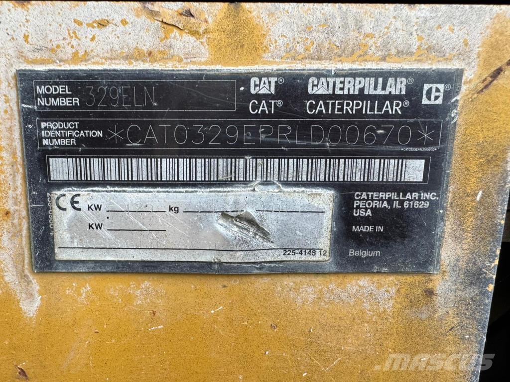 CAT 329ELN Escavadoras de rastos