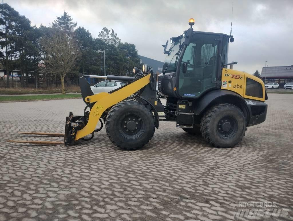 New Holland W70C Pás carregadoras de rodas